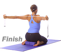yoga blocks and straps